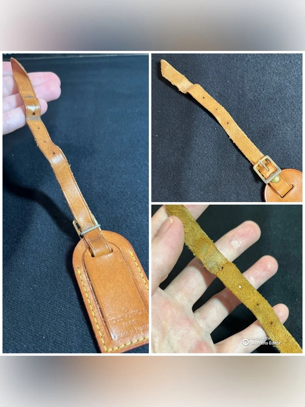 Louis Vuitton darkening adding